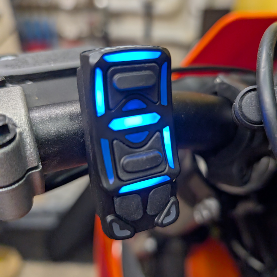 Aftermarket fan installed